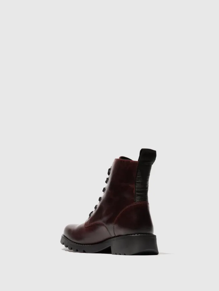 Laceup Ankle Boots RAGI539FLY WINE Women Fly London Ankle Boots