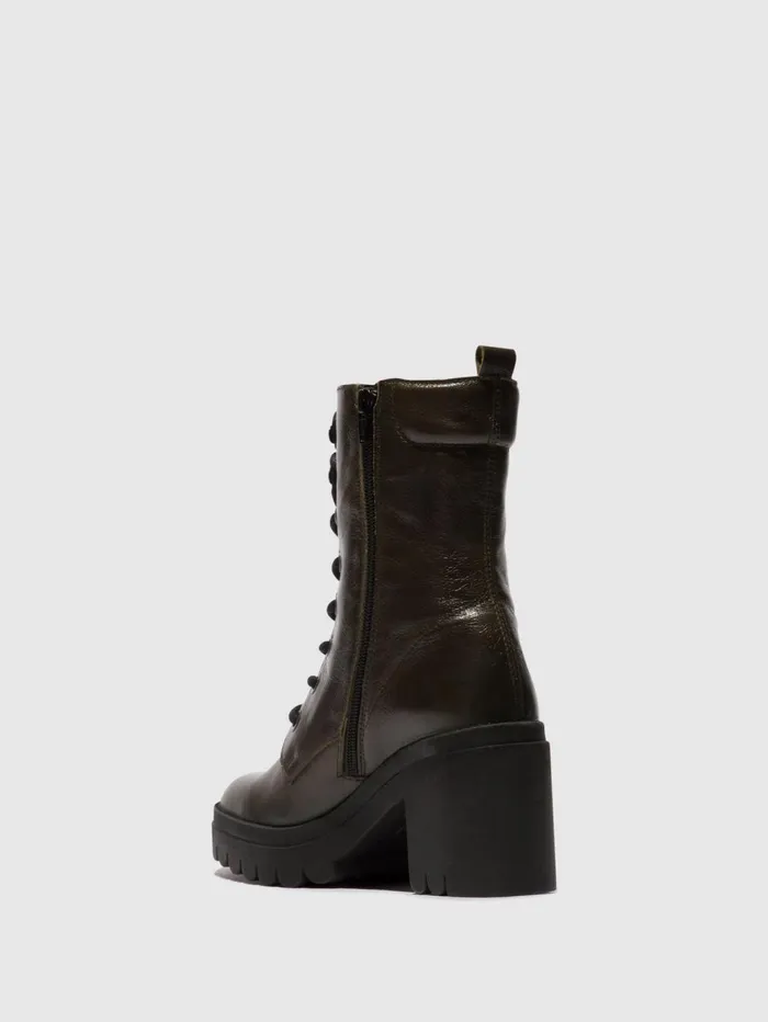 Laceup Ankle Boots TIEL642FLY SLUDGE Women Fly London Ankle Boots