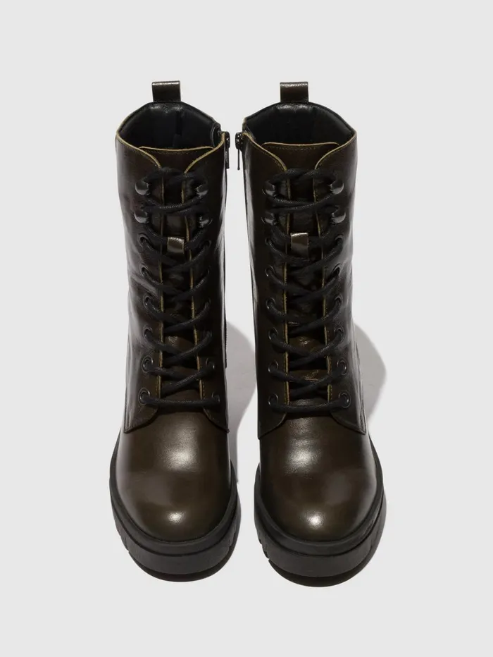 Laceup Ankle Boots TIEL642FLY SLUDGE Women Fly London Ankle Boots