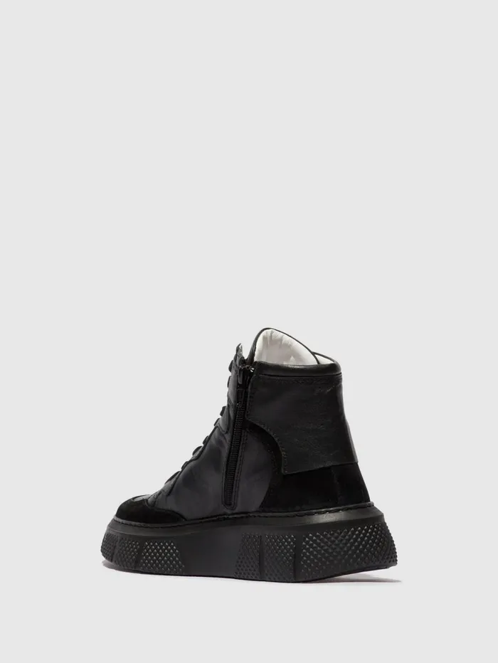 Laceup Trainers EPPE531FLY BLACK Women Fly London Trainers