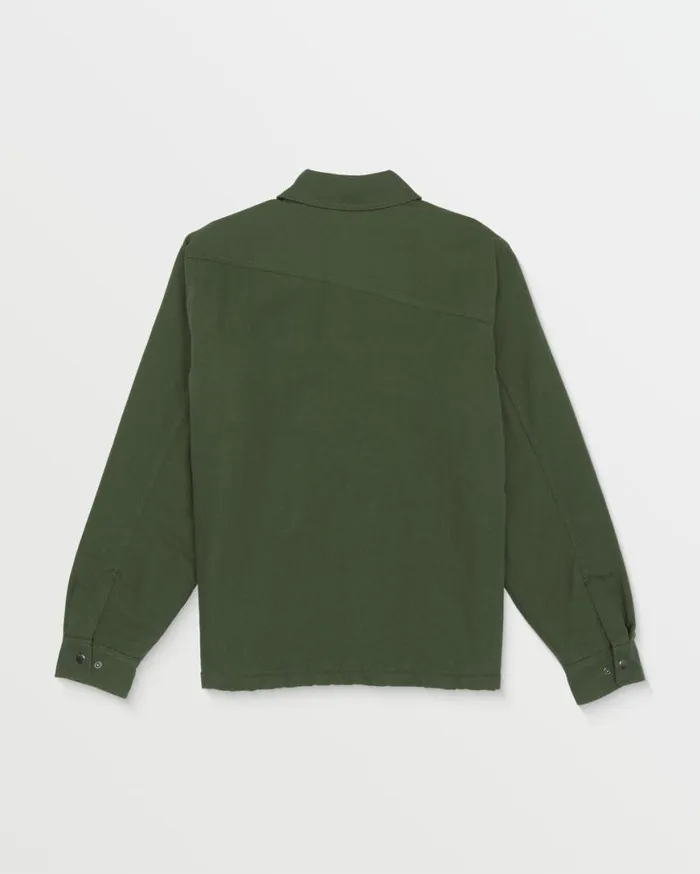 Larkin Lined Jacket 8211 Squadron Green Mens Volcom Jackets