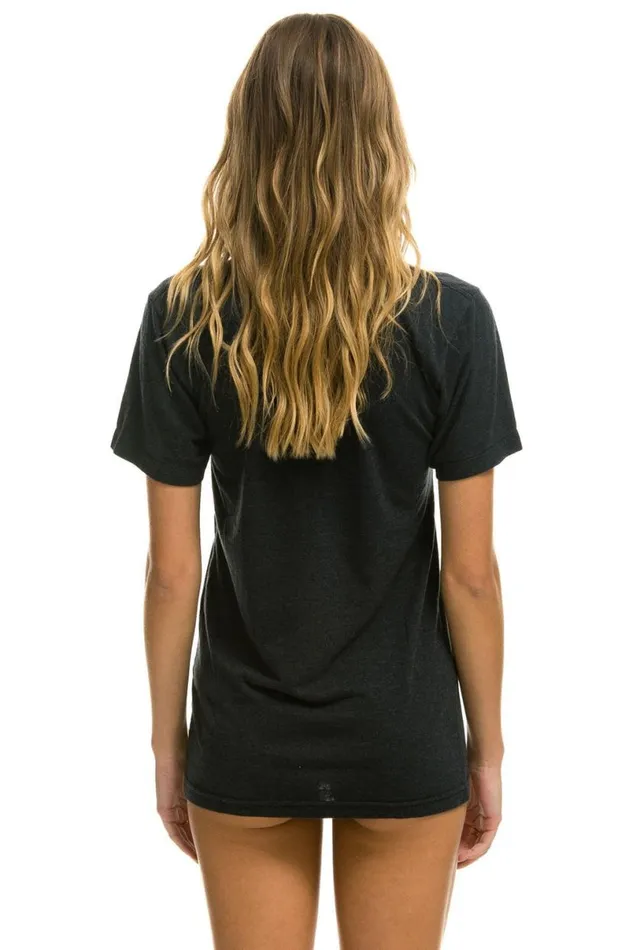 Las Vegas Tee 8211 Charcoal WomenMen Aviator Nation Tees