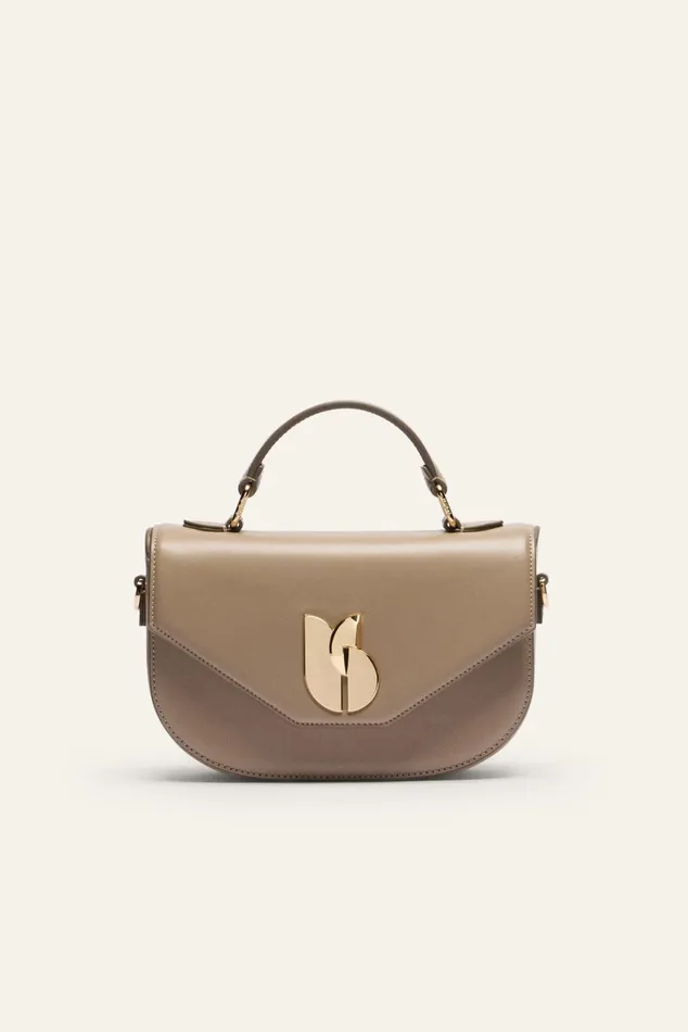 Leather Bag Sign Brown Women Baandsh Bags