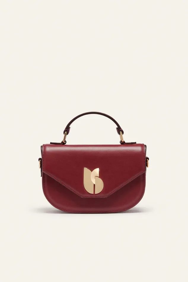 Leather Bag Sign Brown Women Baandsh Bags