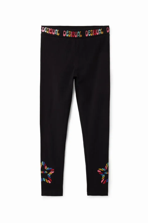 Leggings Kids Desigual Long Leggings Black