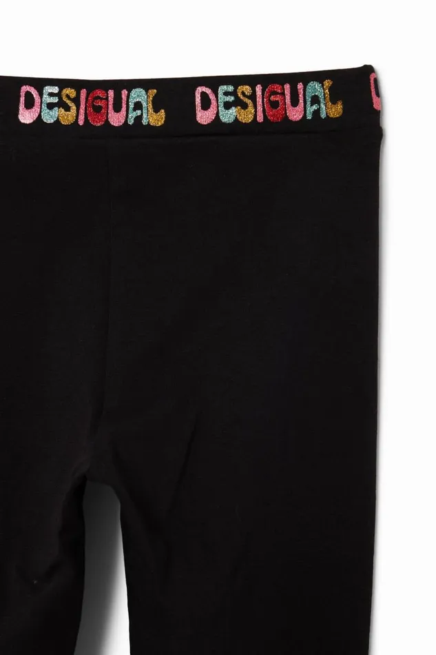 Leggings Kids Desigual Long Leggings Black