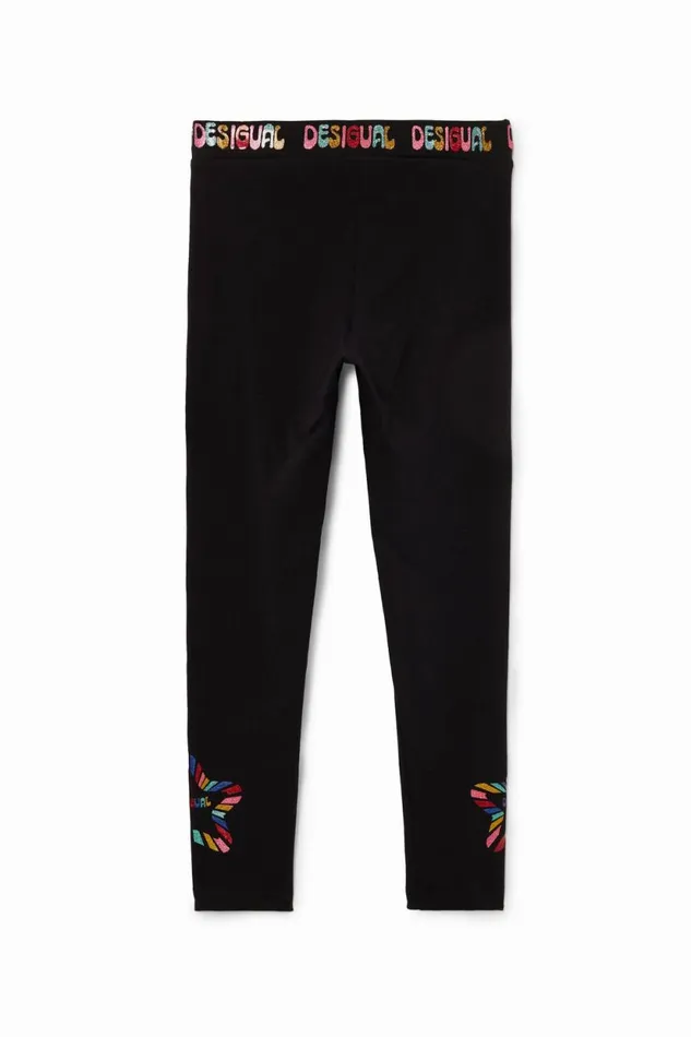Leggings Kids Desigual Long Leggings Black