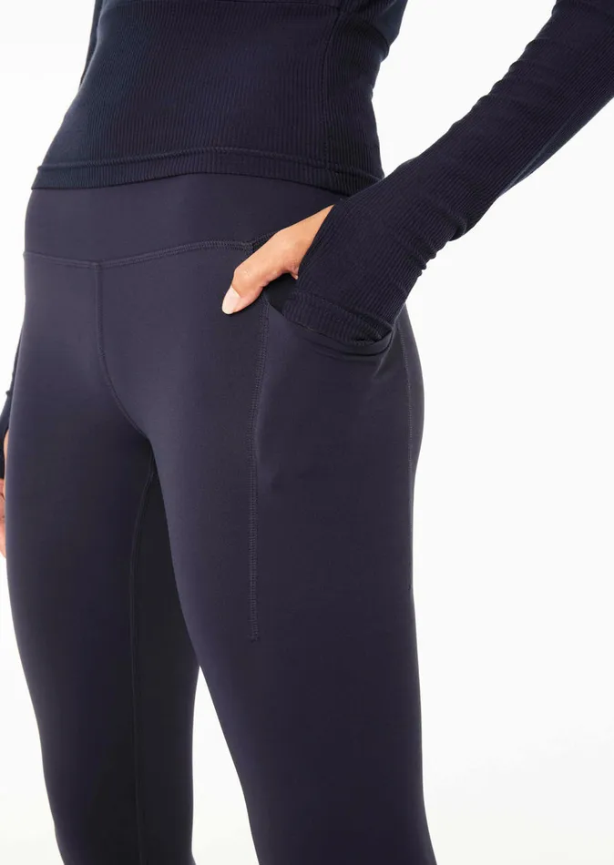 Leggings PE Nation Women RECALIBRATE 78 LEGGING IN DARK NAVY