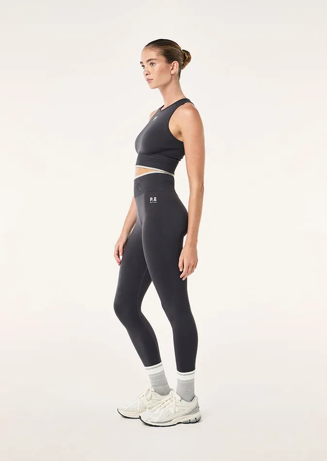 Leggings PE Nation Women RESTORE SEAMLESS LEGGING IN ASPHALT