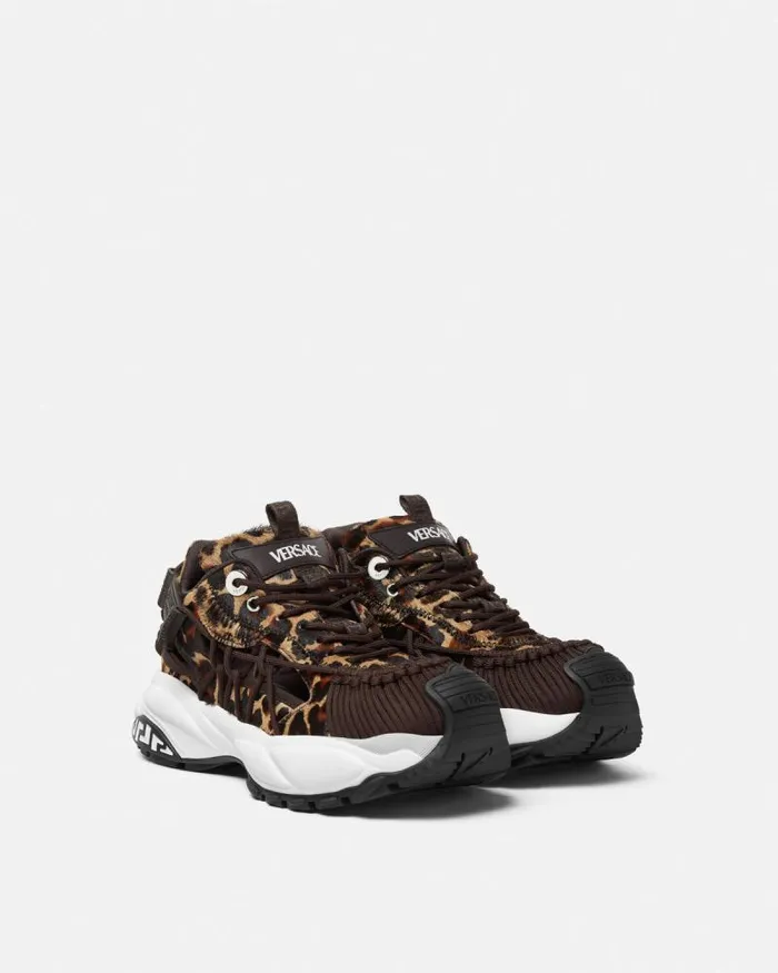 Leopard Versace Mercury MVS01 Sneakers Animalier Men Versace Sneakers