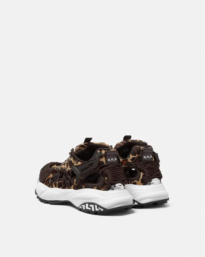 Leopard Versace Mercury MVS01 Sneakers Animalier Men Versace Sneakers