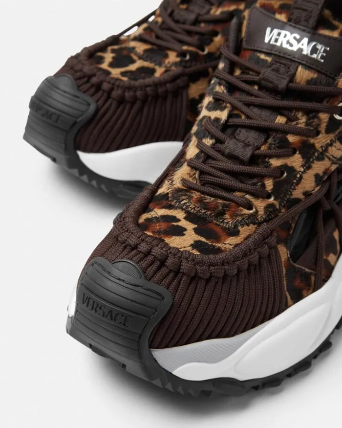 Leopard Versace Mercury MVS01 Sneakers Animalier Men Versace Sneakers