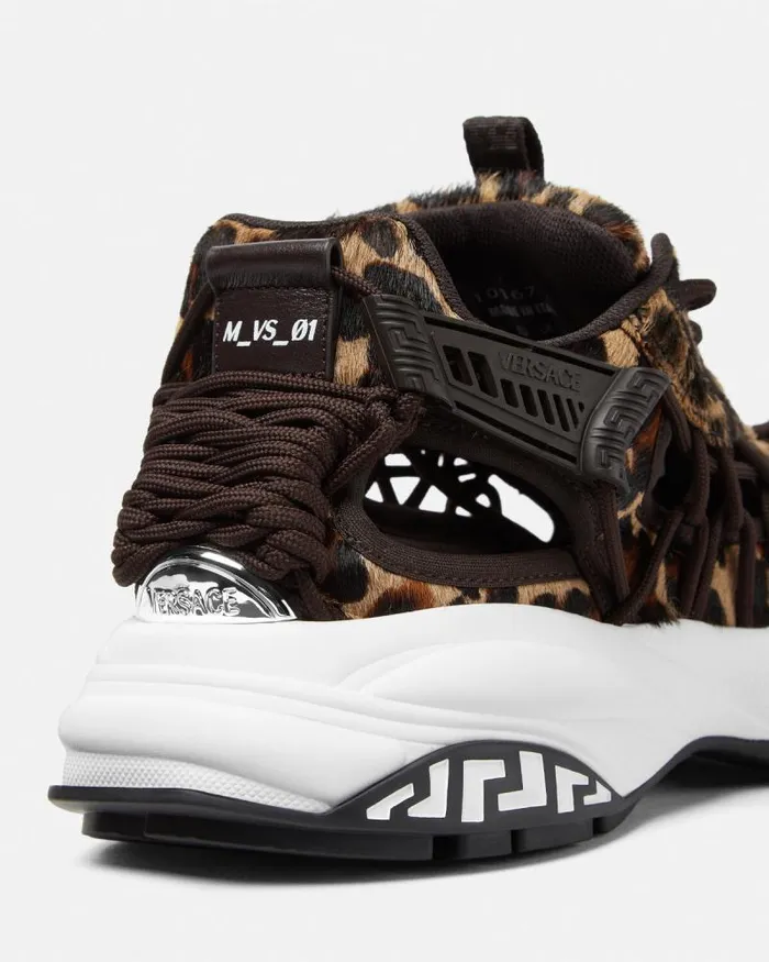 Leopard Versace Mercury MVS01 Sneakers Animalier Men Versace Sneakers