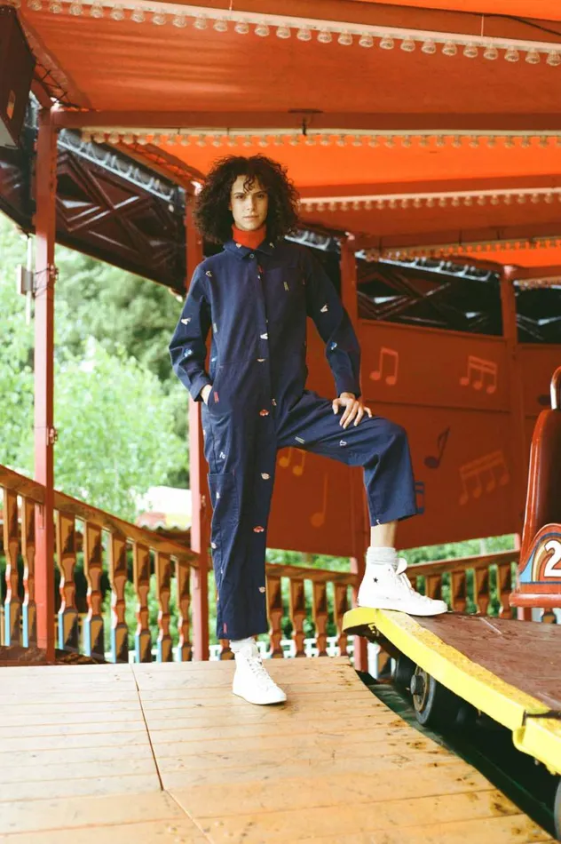 LF Markey Boilersuits Women Angus Boilersuit Workshop Embroidery
