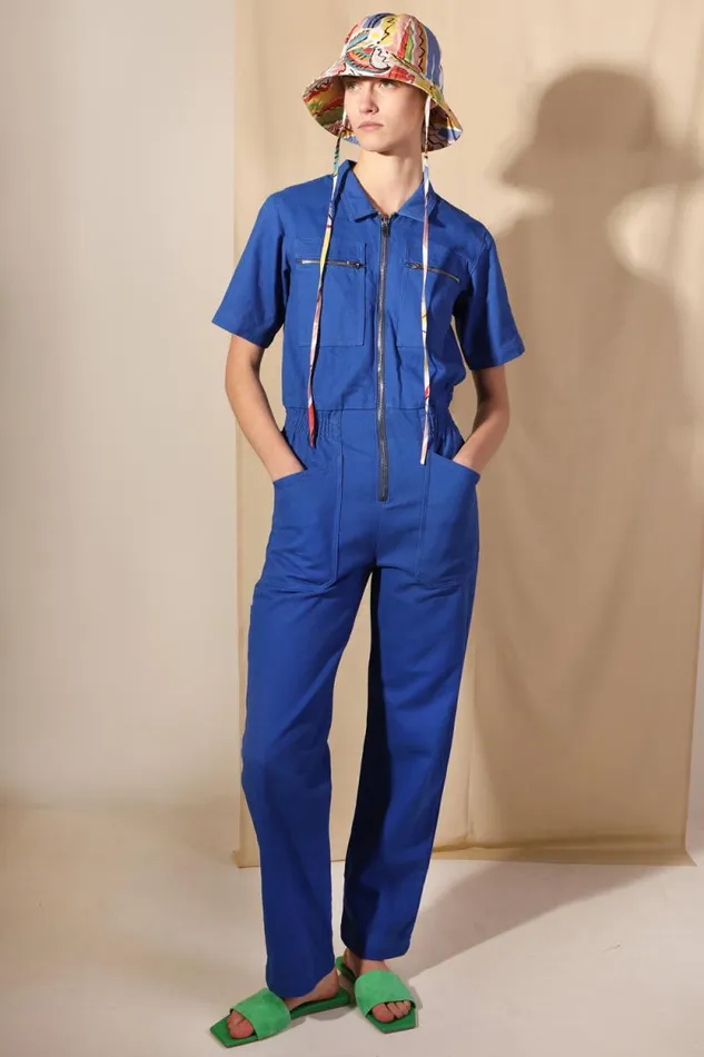 LF Markey Boilersuits Women Danny Boilersuit Cobalt