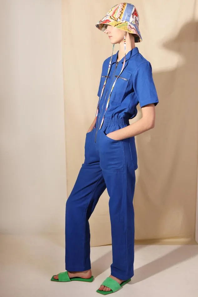 LF Markey Boilersuits Women Danny Boilersuit Cobalt