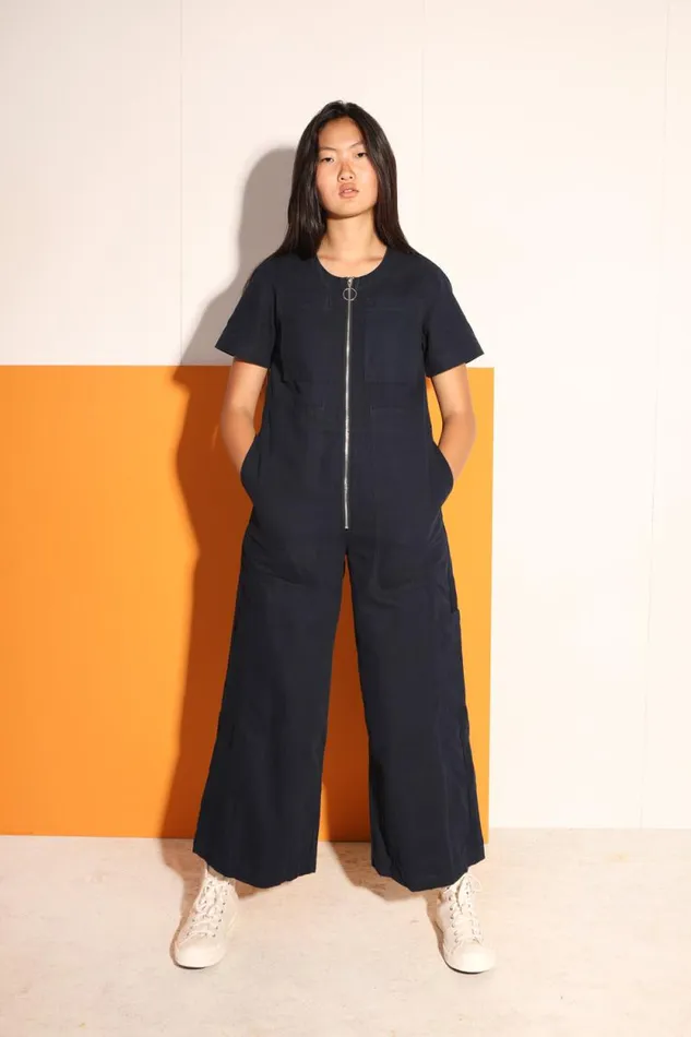 LF Markey Boilersuits Women Felix Boilersuit Navy