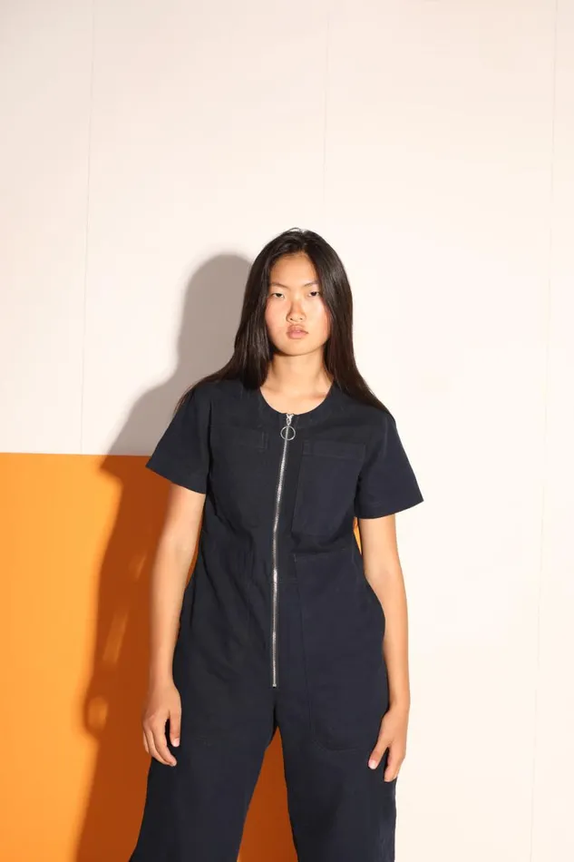 LF Markey Boilersuits Women Felix Boilersuit Navy