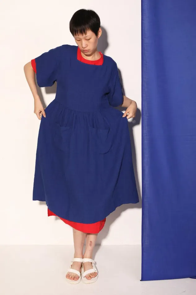 LF Markey Dresses Women Mitch Dress Cobalt