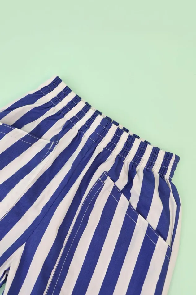 LF Markey Kids Kids Kids Woodlea Trouser Blue Stripe