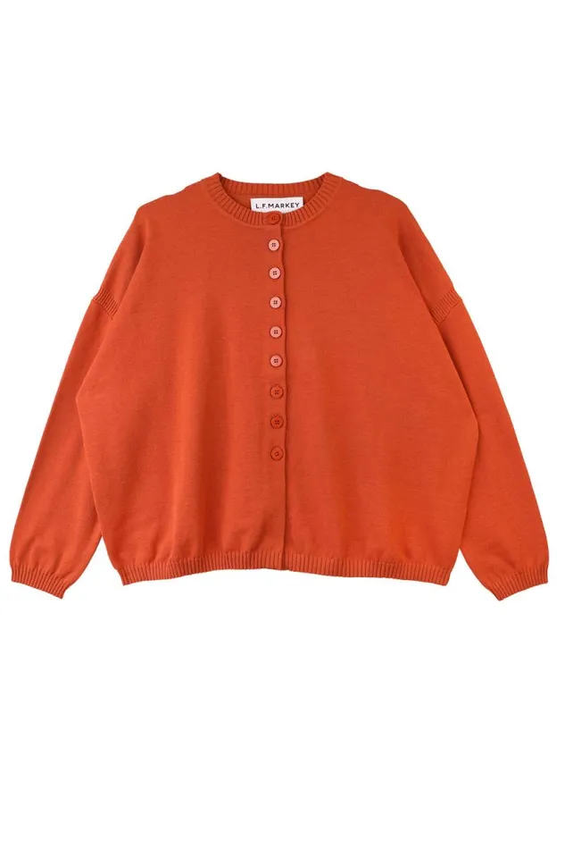 LF Markey Knitwear Women Eno Knit Burnt Orange