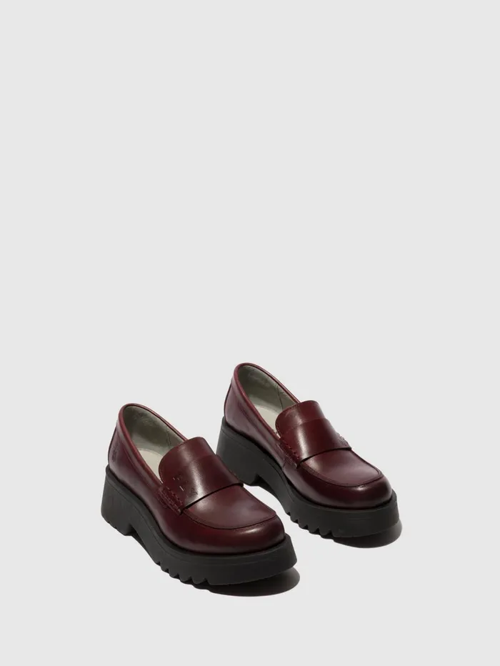 Loafers Shoes MAUS791FLY PURPLE Women Fly London Shoes