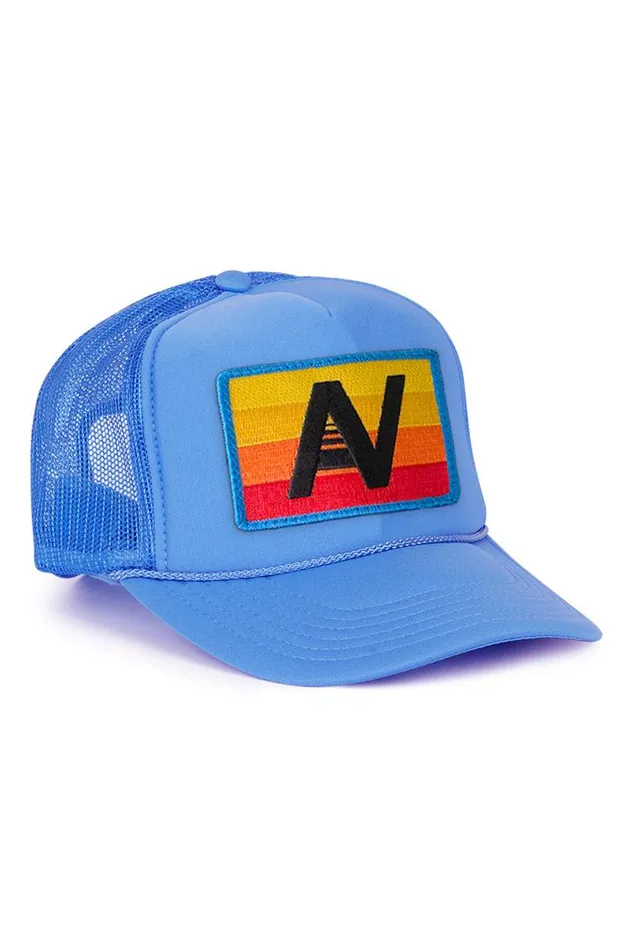 Logo Rainbow Vintage Trucker Hat WomenMen Aviator Nation Trucker Hats