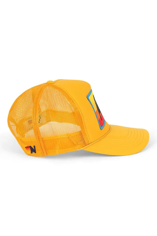Logo Rainbow Vintage Trucker Hat WomenMen Aviator Nation Trucker Hats