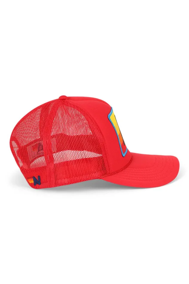 Logo Rainbow Vintage Trucker Hat WomenMen Aviator Nation Trucker Hats