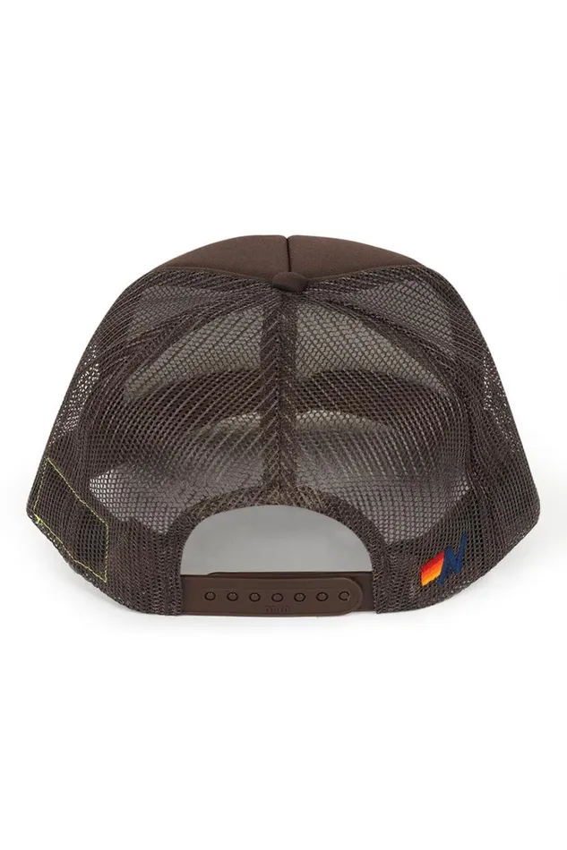 Logo Rainbow Vintage Trucker Hat WomenMen Aviator Nation Trucker Hats
