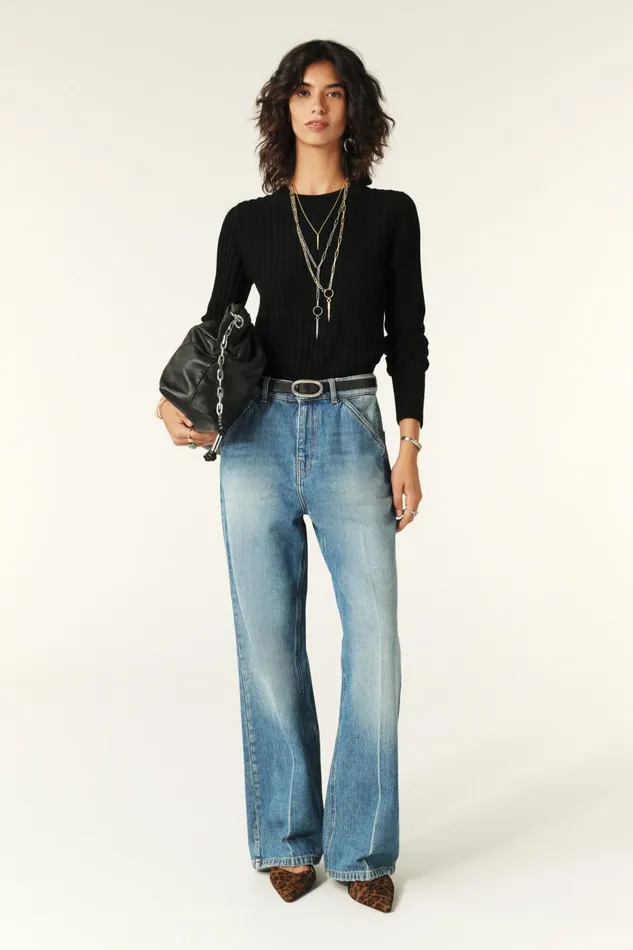 LongSleeve Sweater Jinie Black Women Baandsh Sweaters and Cardigans