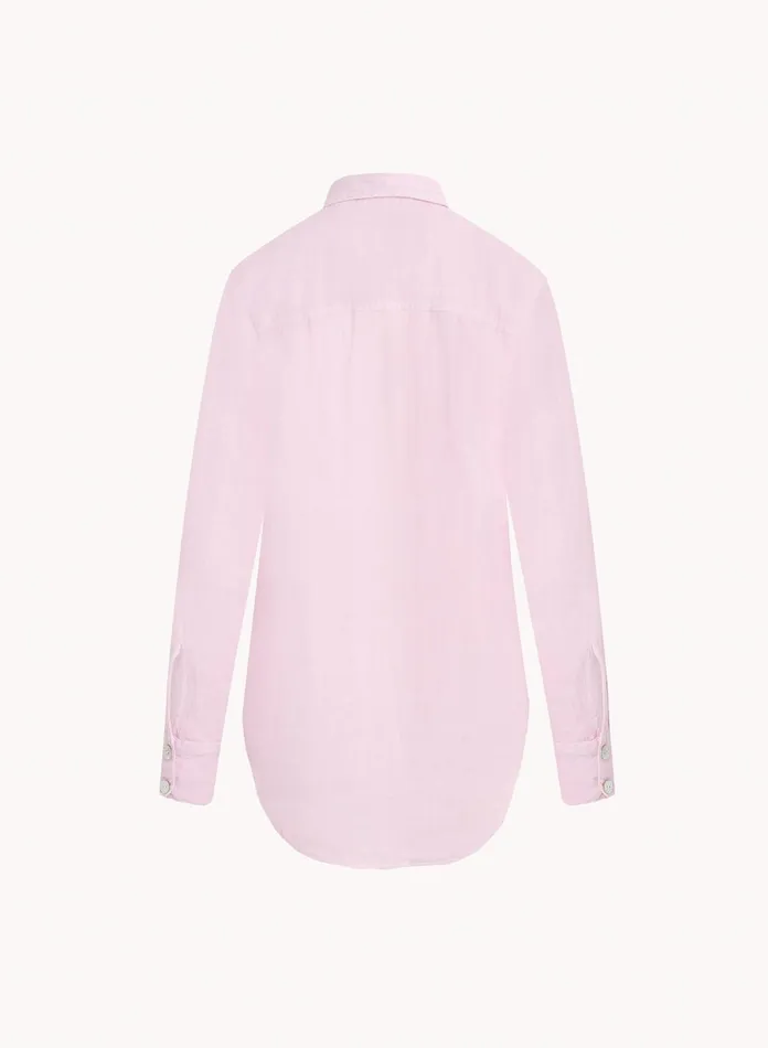 Long Sleeve Women Bella Dahl Boyfriend Button Down 8211 Light Orchid Long Sleeve Women Bella Dahl Boyfriend Button Down 8211 Light Orchid