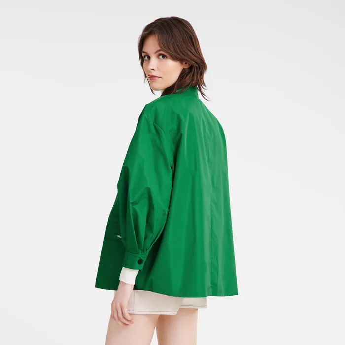 Longchamp Coats and Jackets Women Kimono jacket GreenGreenGreen