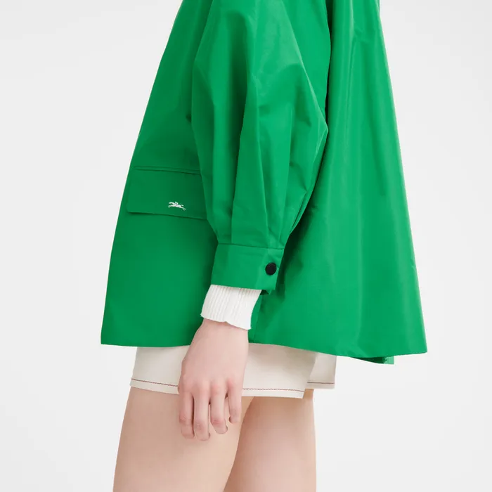 Longchamp Coats and Jackets Women Kimono jacket GreenGreenGreen