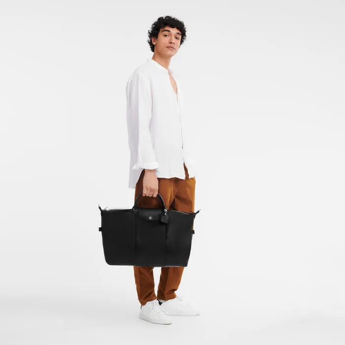 Longchamp Travel bags WomenMen Le Foulonn L Travel bag Black Longchamp Travel bags WomenMen Le Foulonn L Travel bag Black