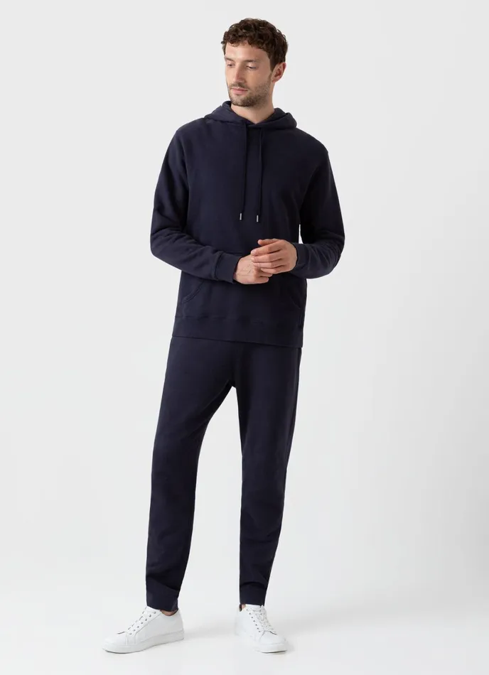 Loopback Sweatpants Navy Men SUNSPEL Sweatshirts and Sweatpants