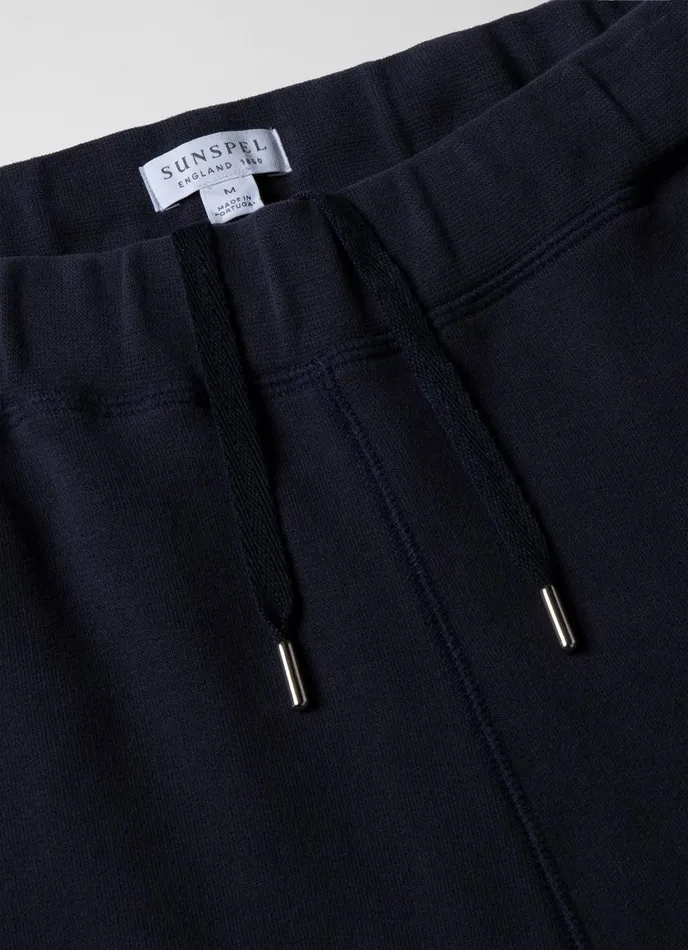 Loopback Sweatpants Navy Men SUNSPEL Sweatshirts and Sweatpants