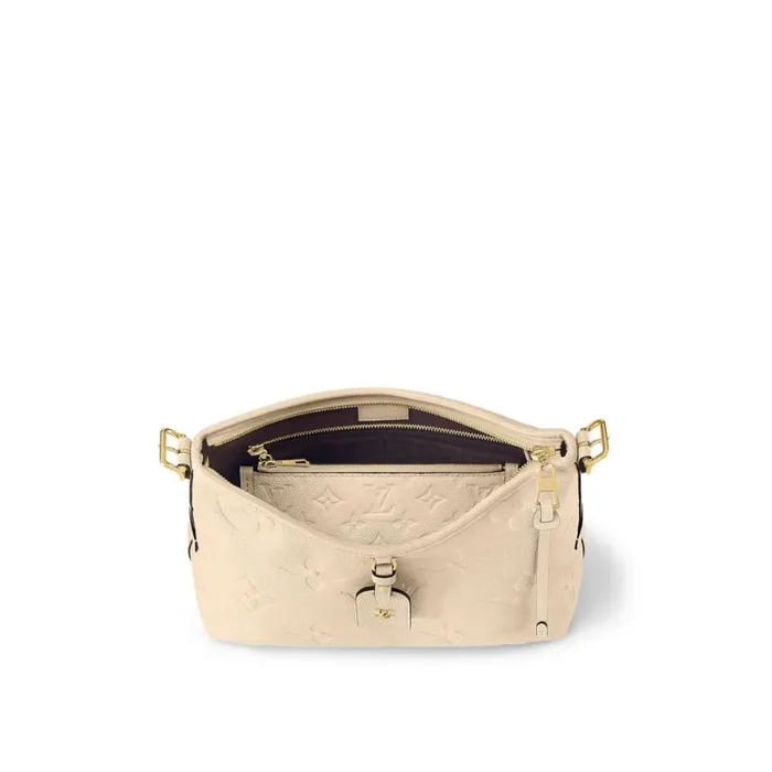 Louis Vuitton Crme Beige M46293 CarryAll PM 8211 Louis Vuitton Handbag Store Women Louis Vuitton CarryAll Bag