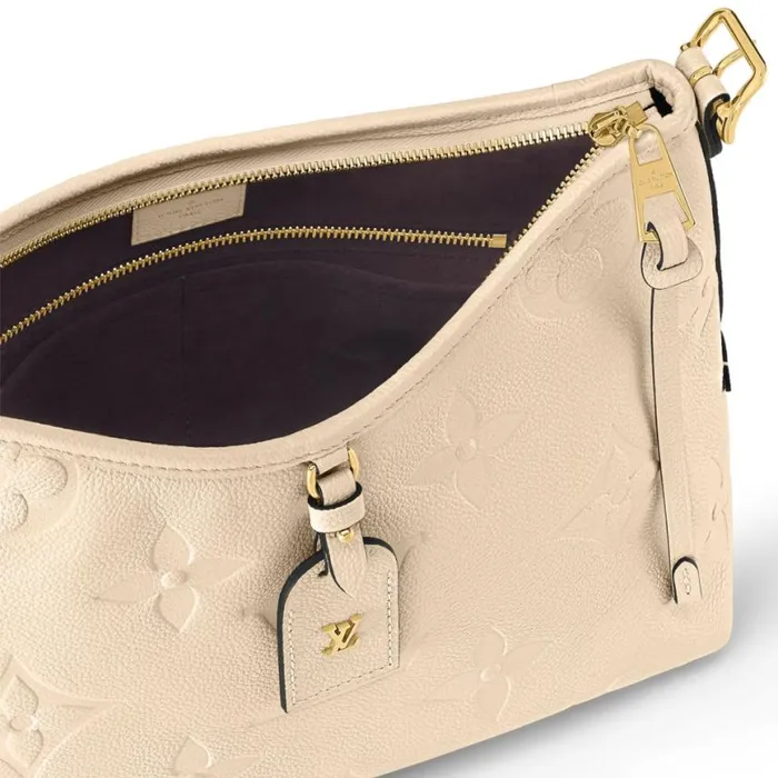 Louis Vuitton Crme Beige M46293 CarryAll PM 8211 Louis Vuitton Handbag Store Women Louis Vuitton CarryAll Bag