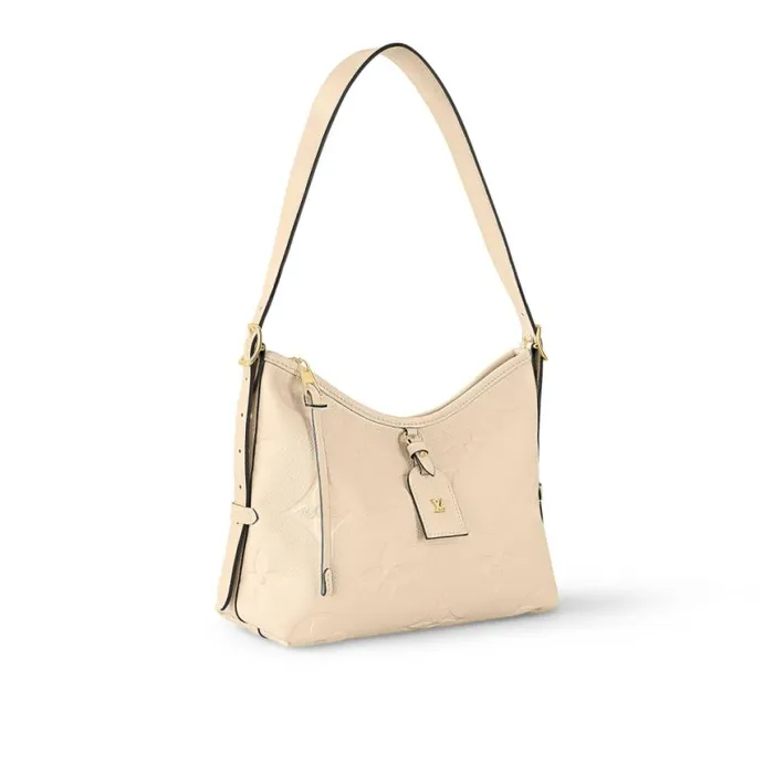 Louis Vuitton Crme Beige M46293 CarryAll PM 8211 Louis Vuitton Handbag Store Women Louis Vuitton CarryAll Bag