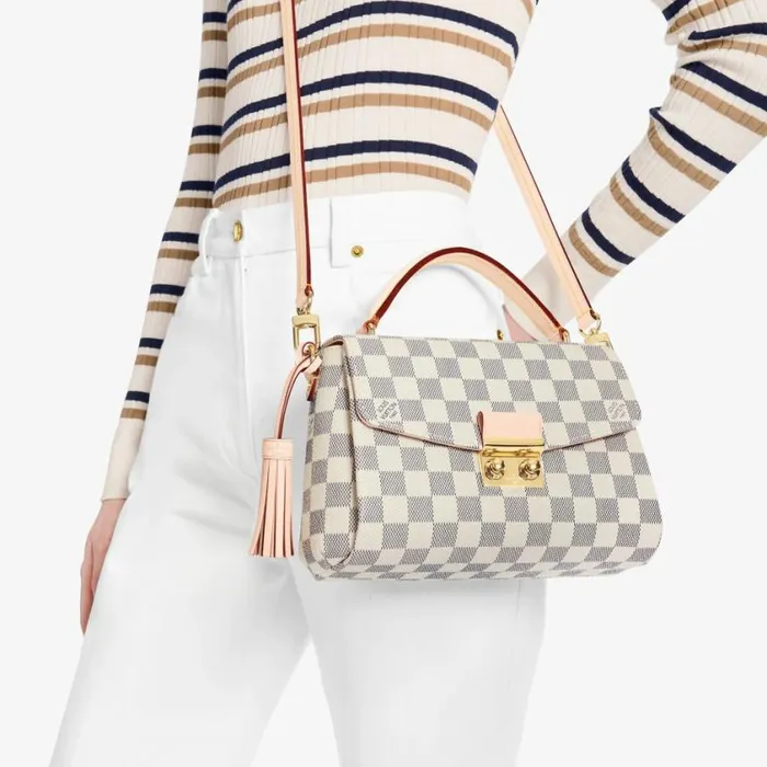 Louis Vuitton Croisette N41581 8211 Louis Vuitton Handbag Store Women Louis Vuitton Shoulder and Totes