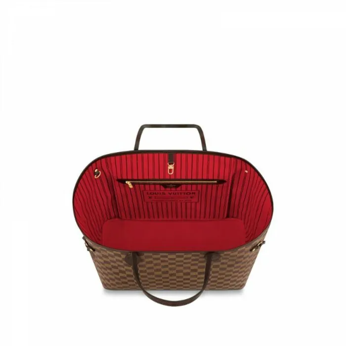 Louis Vuitton Damier Ebene Canvas Neverfull GM N41357 8211 Louis Vuitton Handbag Store Women Louis Vuitton Neverfull Bag