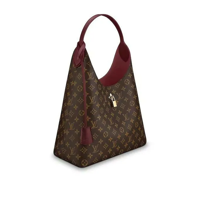 Louis Vuitton Flower Hobo M43547 8211 Louis Vuitton Handbag Store Women Louis Vuitton Shoulder and Totes