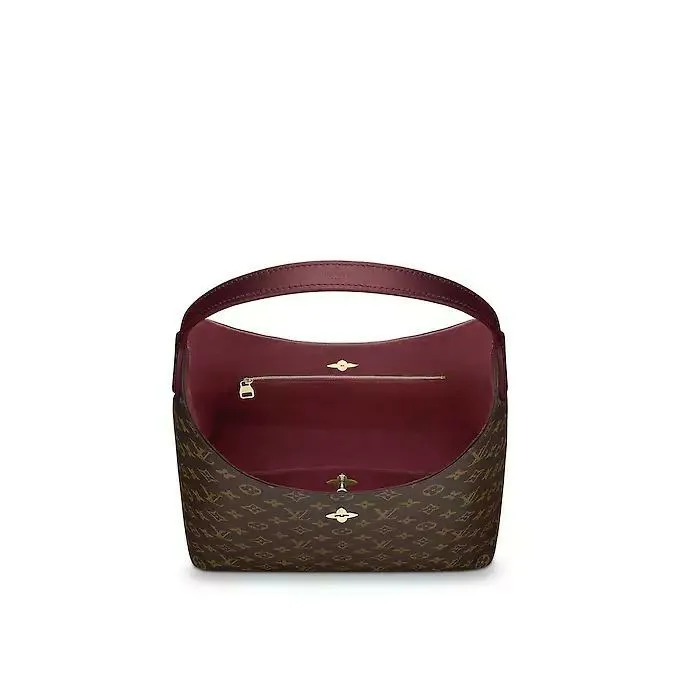 Louis Vuitton Flower Hobo M43547 8211 Louis Vuitton Handbag Store Women Louis Vuitton Shoulder and Totes
