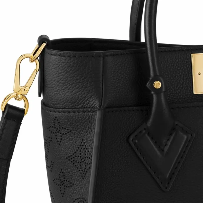 Louis Vuitton M21546 On My Side PM Black 8211 Louis Vuitton Handbag Store Women Louis Vuitton Shoulder and Totes