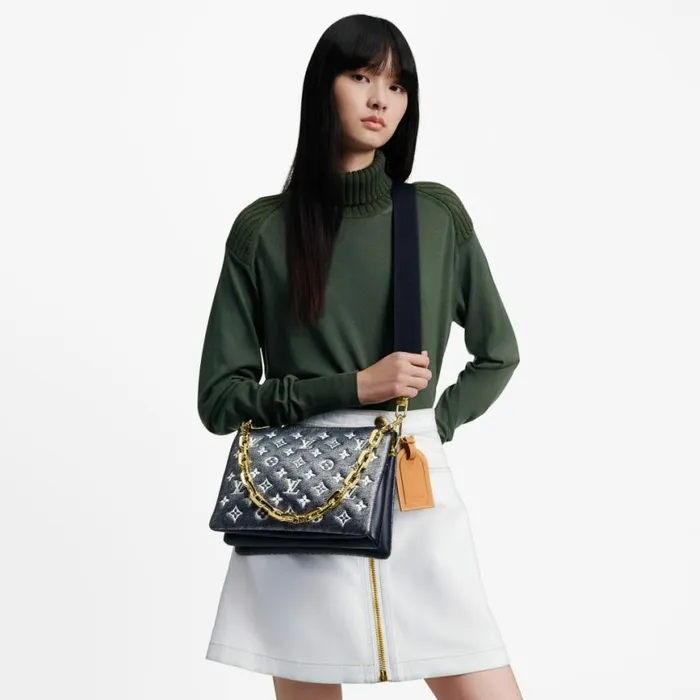 Louis Vuitton M23071 Coussin PM Blue 8211 Louis Vuitton Handbag Store Women Louis Vuitton Coussin Bag