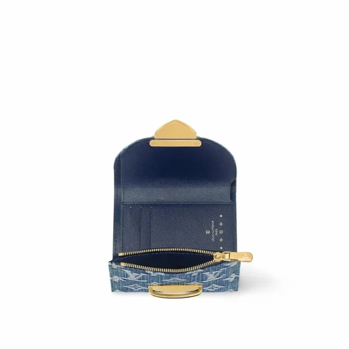 Louis Vuitton M82959 Victorine Wallet Denim Blue 8211 Louis Vuitton Handbag Store Men Louis Vuitton Bags