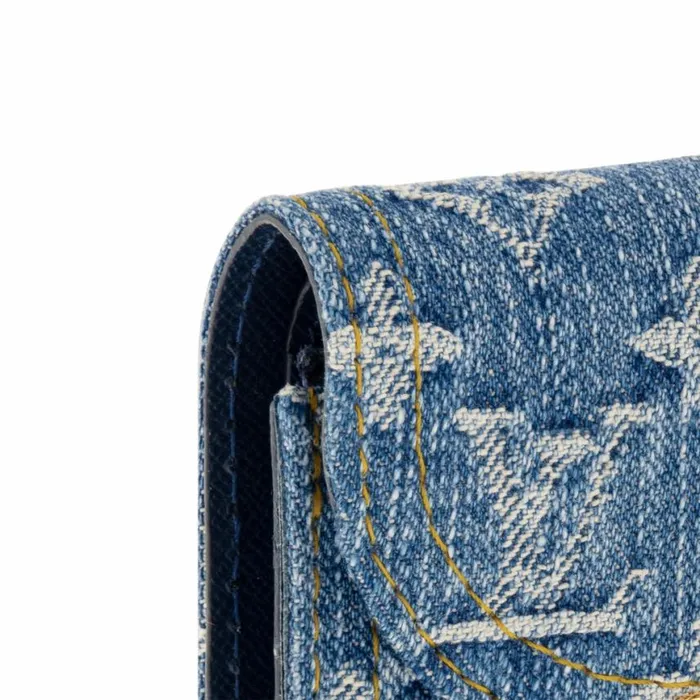Louis Vuitton M82959 Victorine Wallet Denim Blue 8211 Louis Vuitton Handbag Store Men Louis Vuitton Bags