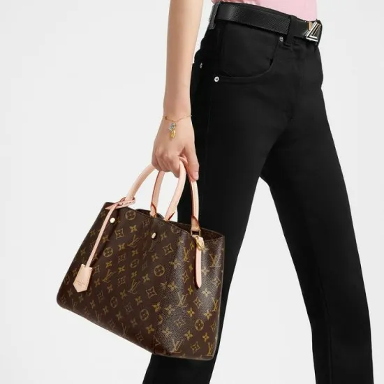 Louis Vuitton Montaigne MM M41056 8211 Louis Vuitton Handbag Store Women Louis Vuitton Montaigne Bag