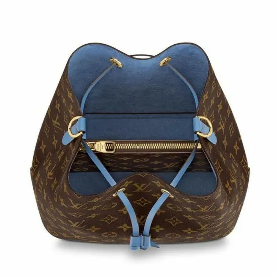 Louis Vuitton Nono Blue M43569 8211 Louis Vuitton Handbag Store Women Louis Vuitton NeoNoe Bag